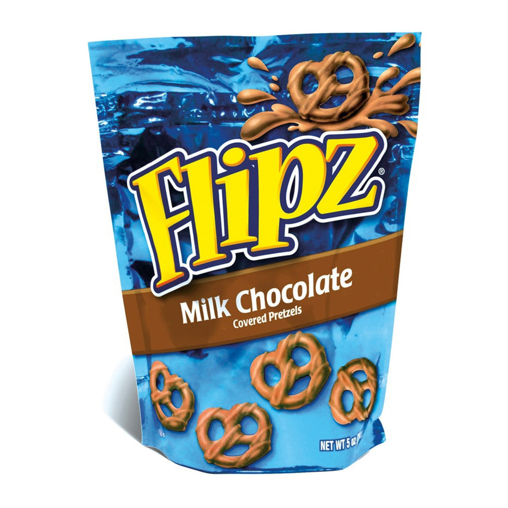 Flipz Milk Chocolate Covered Pretzels, 5 Oz